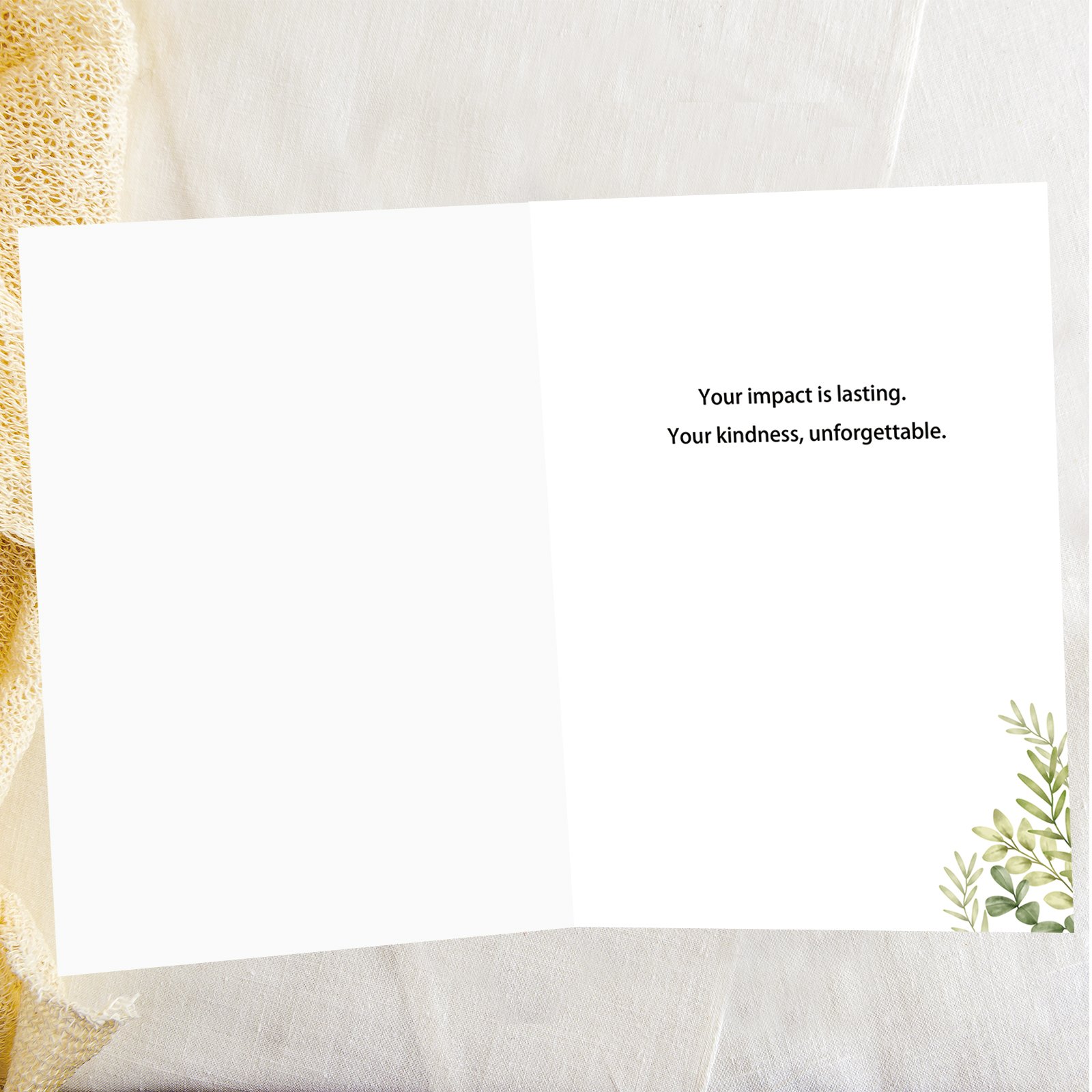 Comfort Thank You New Card, Appreciation Card for Coworker Boss Staff Teacher, Thank You Gifts for Men Women Daughter Son Medical Workers - Image 2